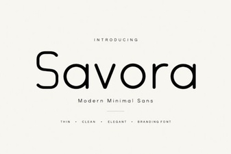 The Savora Font: a Creative Staple for Your Design Projects