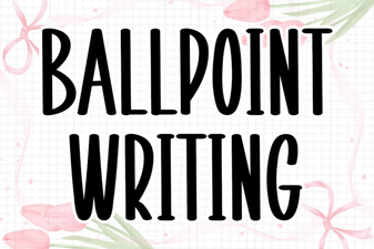A Modern Ballpoint Font for Digital Writing Projects