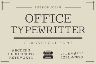 Creative Vintage Fonts for Digital Projects